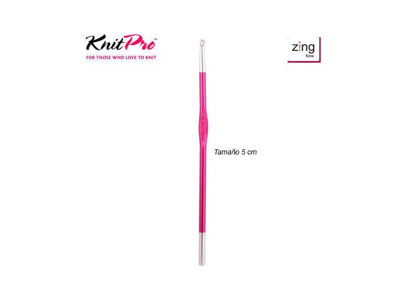 AGUJA GANCHILLO KNIPRO ZING 47471 (Unidad) 5cm