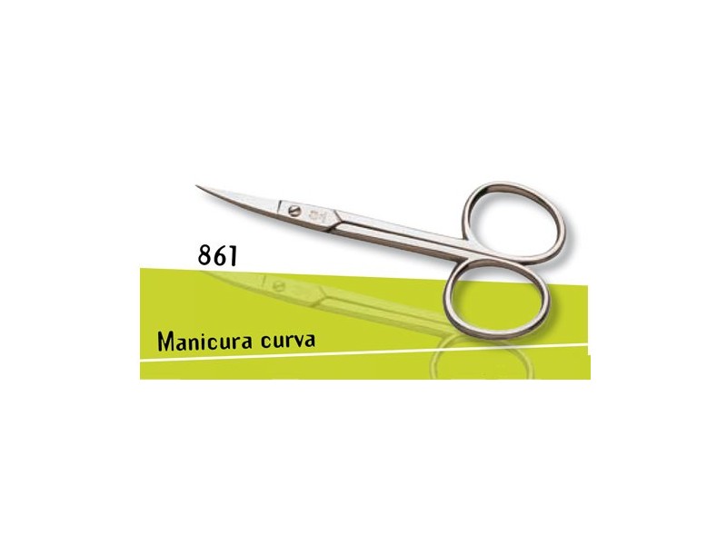 TIJERA MANICURA CURVA 861