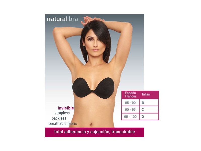 SUJETADOR NATURAL BRA 23018 (Unidad) PUSH UP