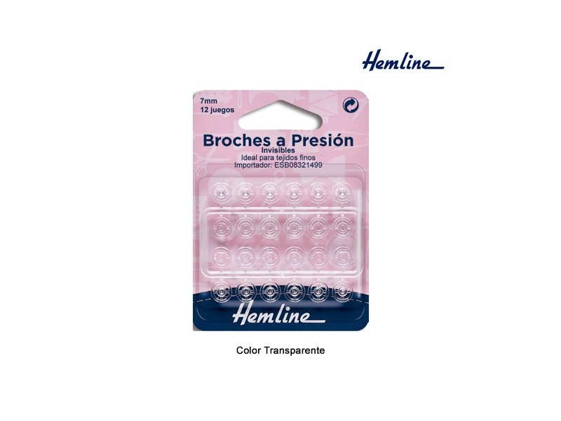 BROCHE PRESION H422 (Blister 12 juegos)