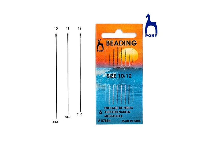 AGUJA PASAPERLAS 07854 (Blister 6 uds)