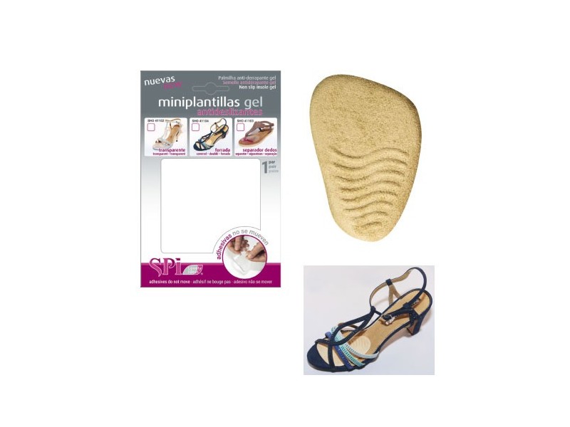 MINIPLANTILLA GEL FORRADA 41103 (Blister 1 par)