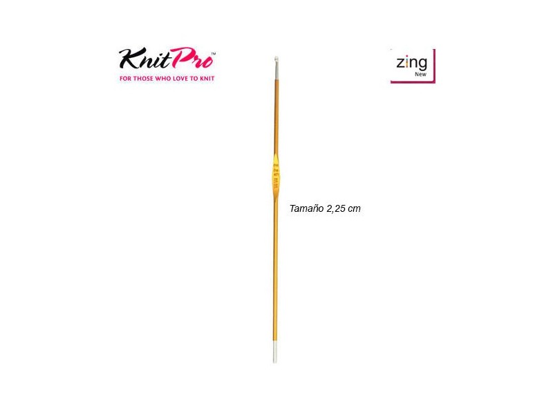 AGUJA GANCHILLO KNIPRO ZING 47462 (Unidad) 2,25cm