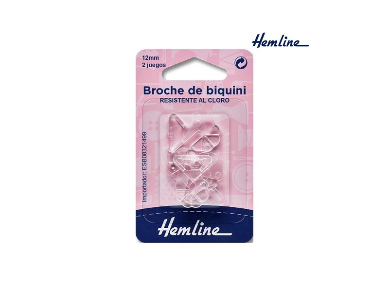 HEBILLA BIKINI H465 (Blister 2 juegos) PLASTICO