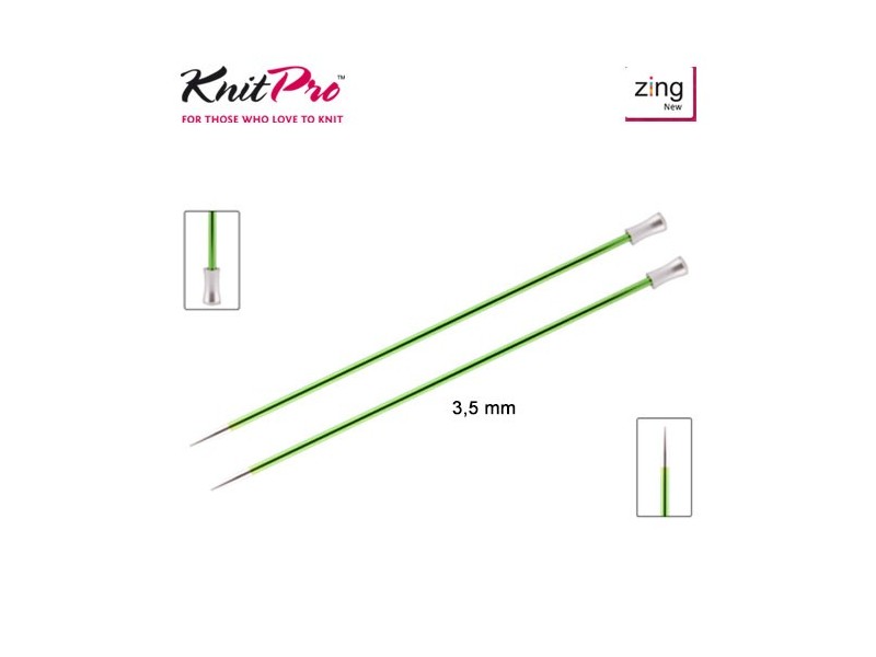 AGUJA TRICOTAR 47327 METAL ZING 3,50mm (Par)