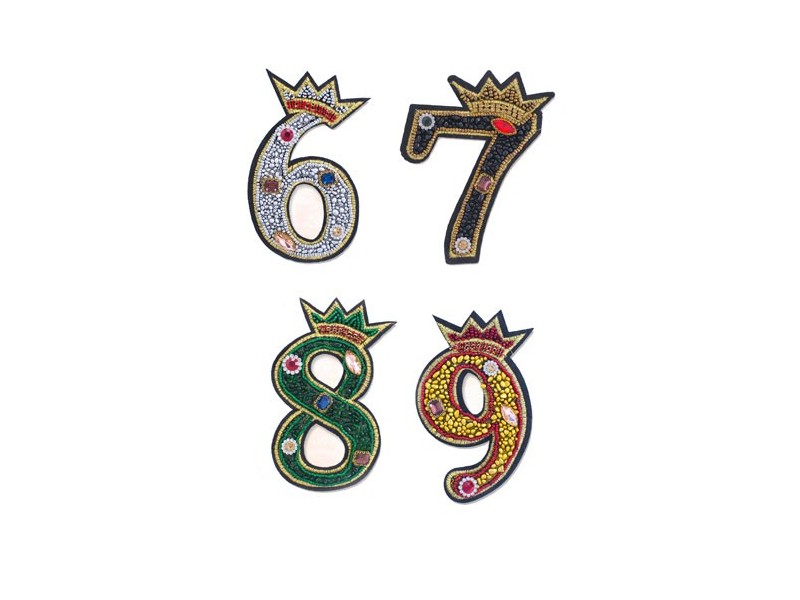 APLICACION SET NUMEROS PIEDRAS 05585 (Unidad)