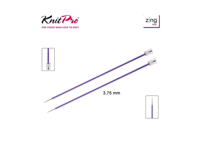 AGUJA TRICOTAR 47328 METAL ZING 3,75mm (Par)