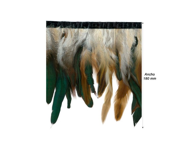 FLECO PLUMAS GALLO 54051 180mm  (Metros)