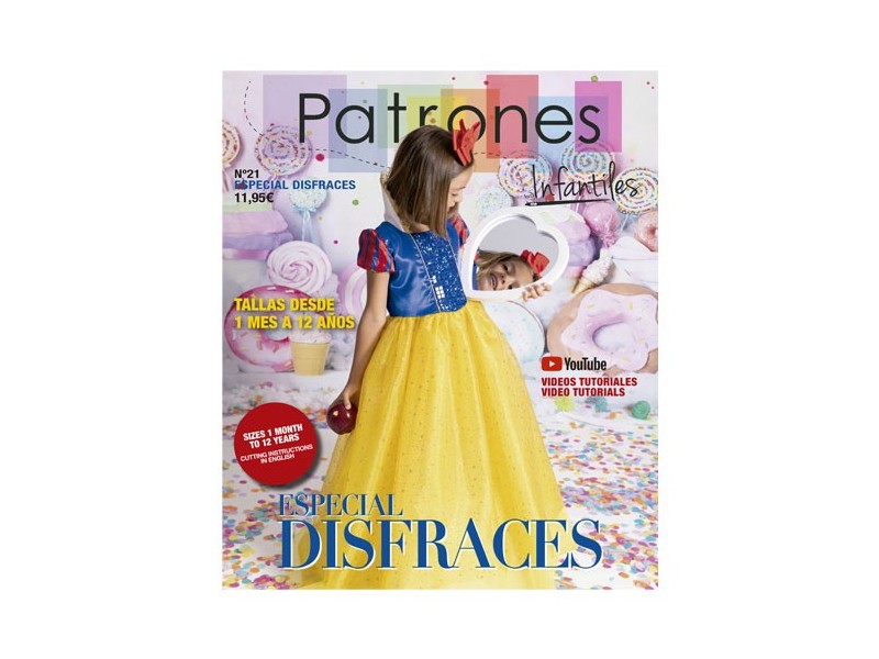 REVISTA PATRONES INFANTILES Nº21 DISFRACES