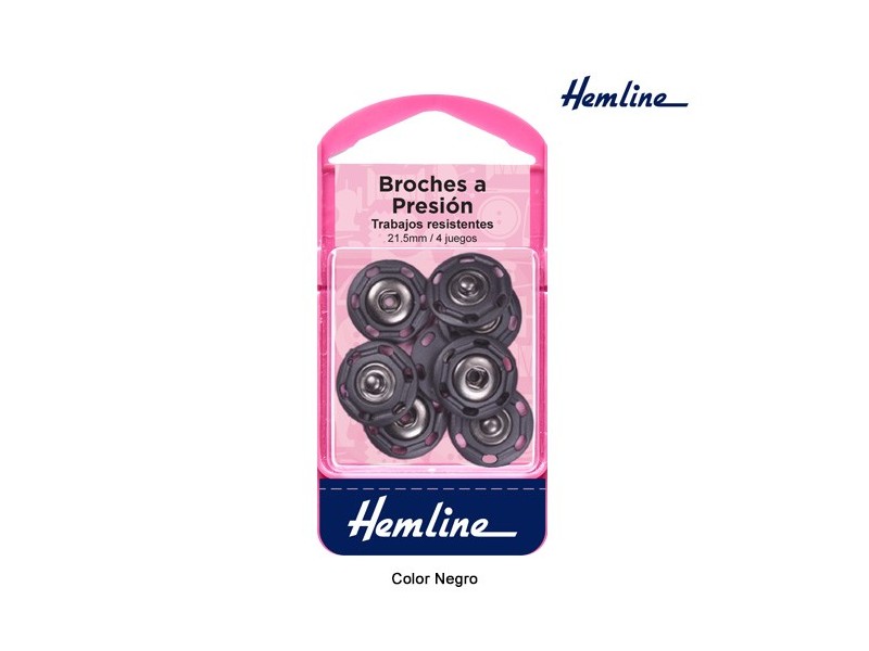 BROCHE PRESION H424.XXL (Blister 4  juegos)