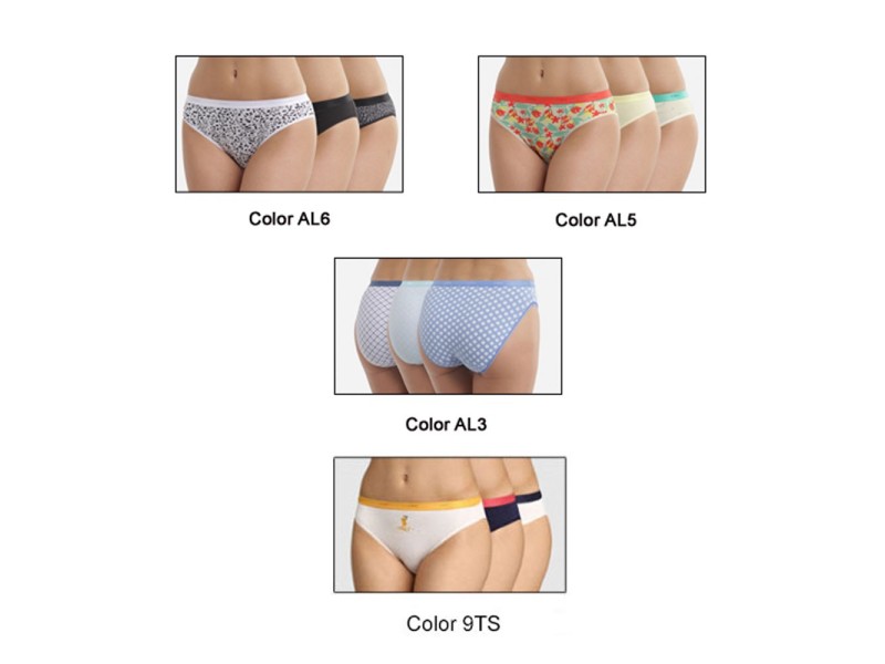 BIKINI SRA.4C17 (Pack de 3 Unidades)