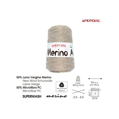 OVILLO LANA 250gr MERINO...