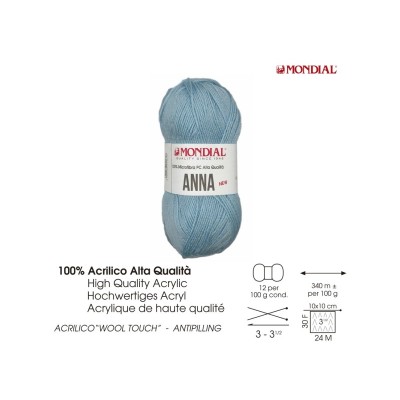 OVILLO LANA 100gr ANNA