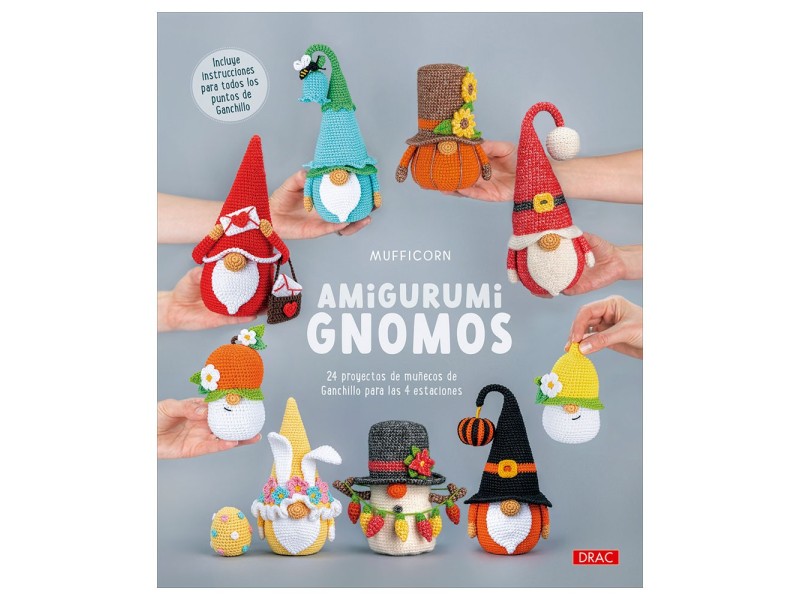 REVISTA/LIBRO 203496 AMIGURUMIS GNOMOS