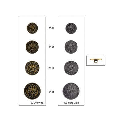 BOTON METAL MEDALLA 743154...
