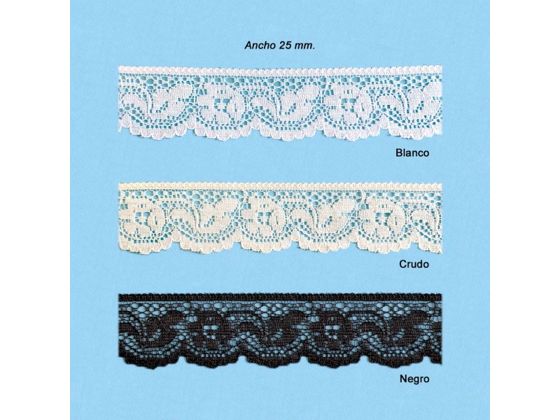 ENCAJE NYLON 7100 (Metros)
