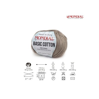 OVILLO HILO 50 GR BASIC COTTON
