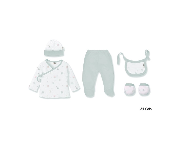 SET RECIEN NACIDO SET51 (5 Piezas)