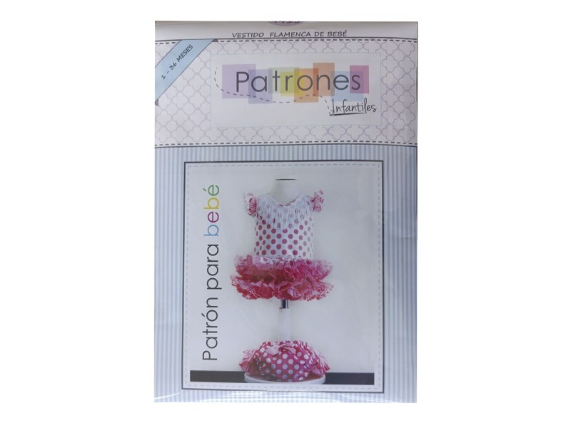 REVISTA PATRON 9415 FLAMENCA BEBE