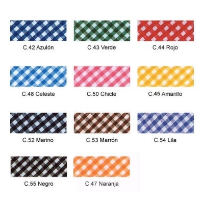 TELA VICHY C CUADROS 160cm...