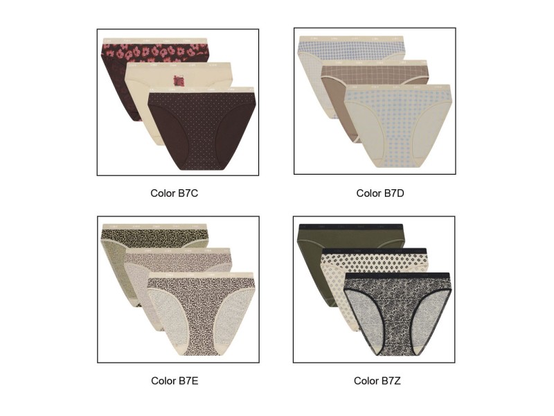 BIKINI SRA.4C17 (Pack de 3 Unidades)