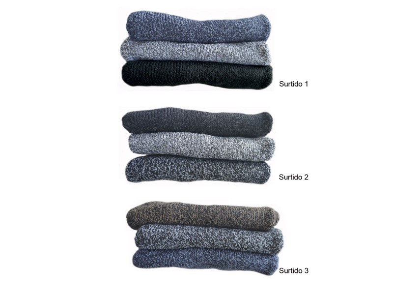 CALCETIN CRO.725 TRABAJO (Pack 3 pares)
