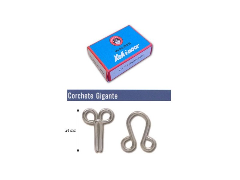 CORCHETE METAL GIGANTE (Unidad)