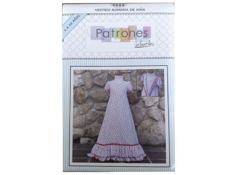 REVISTA PATRON 9888 ROMERIA NIÑA