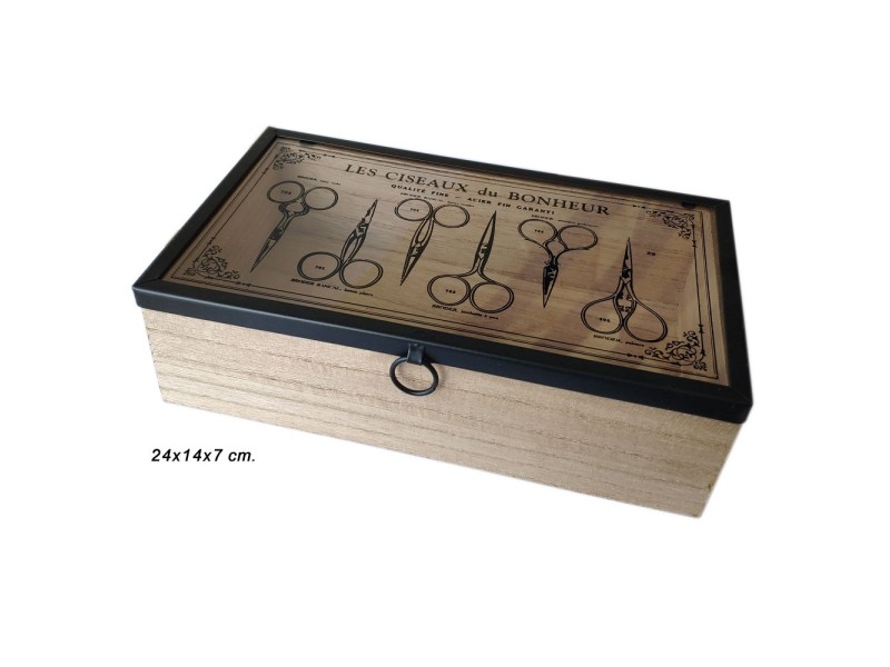 CAJA MADERA G001.TN015 (Unidad)