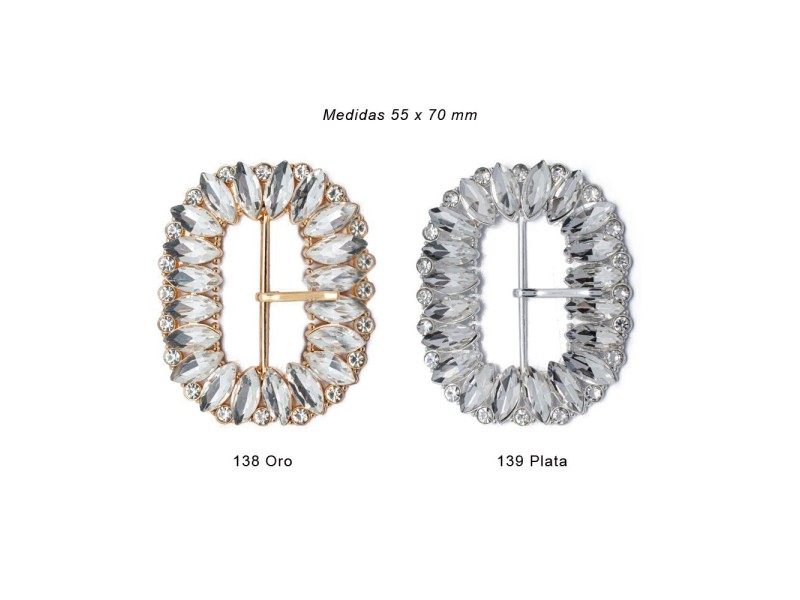 HEBILLA STRASS 7988 (Unidad)