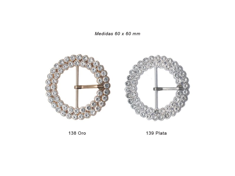 HEBILLA STRASS 7993 (Unidad)