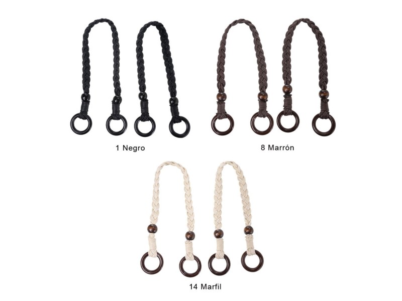 ASAS BOLSO MACRAME MC0205 (Par)