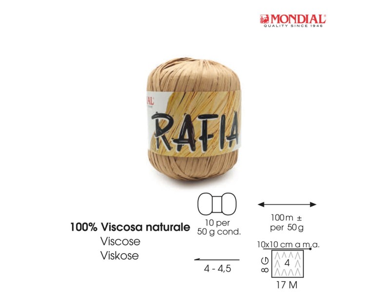 OVILLO HILO 50 GR RAFIA