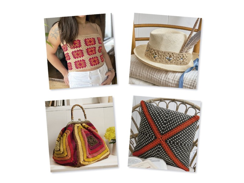 REVISTA/LIBRO 203533 ACCESORIOS GRANNY SQUARE