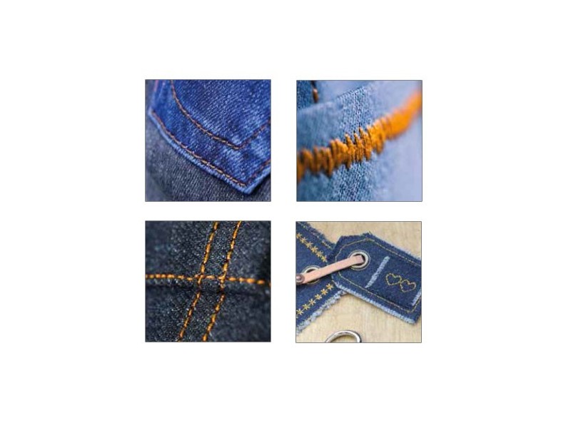 799782 LATA 12 UNID.DENIM BOX 100m AGUJAS+ETIQUET