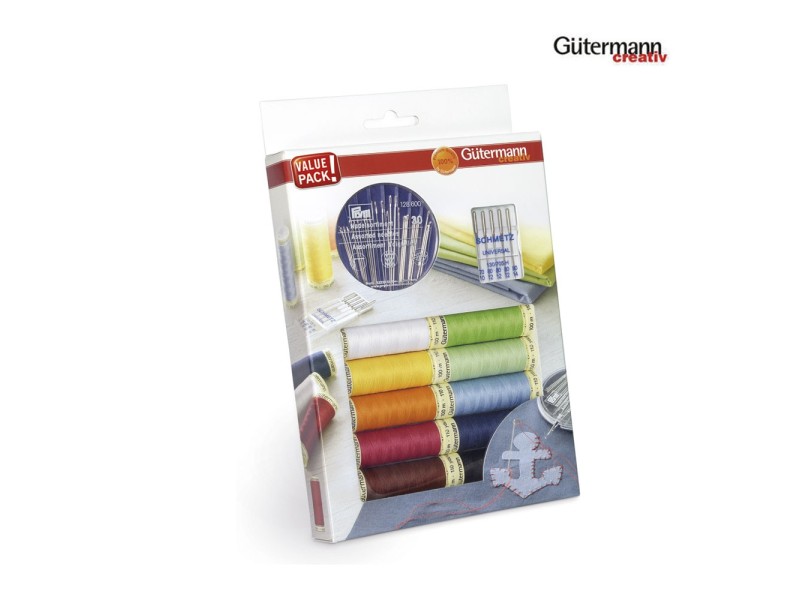 734562 SET 10 HILO DE COSER+AGUJAS