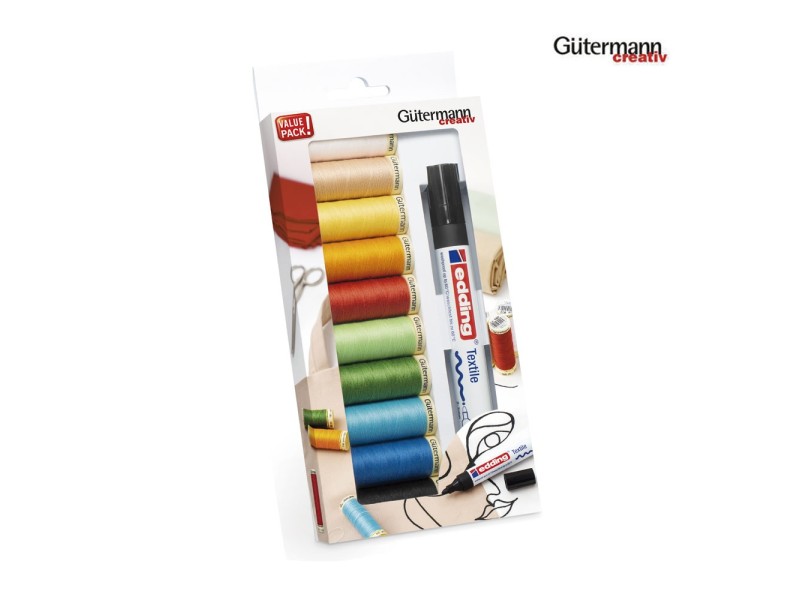 734575 SET 10 HILO+MARCADOR TEXTIL