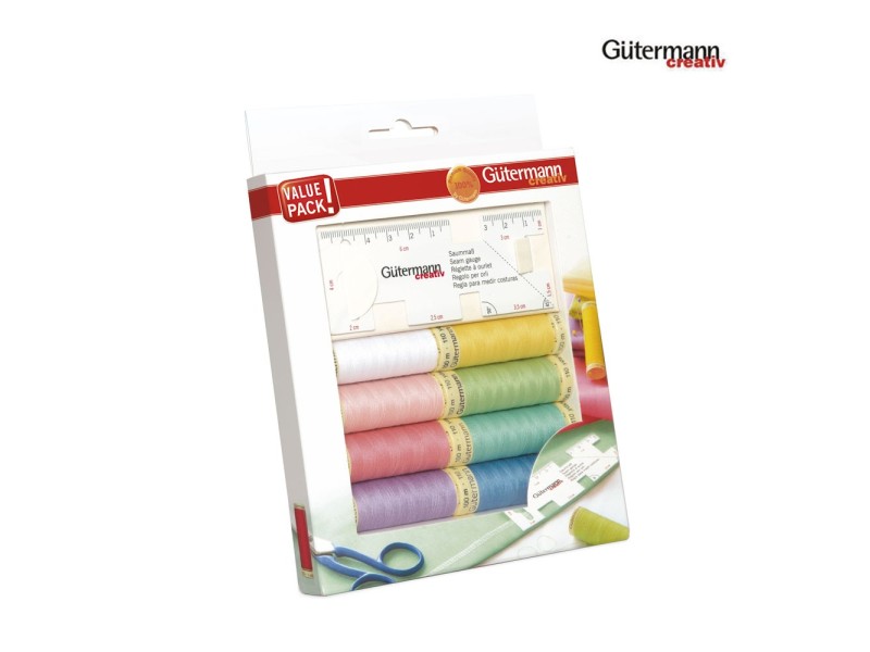 734583 SET COSTURA 100 M+REGLA DOBLADILLO