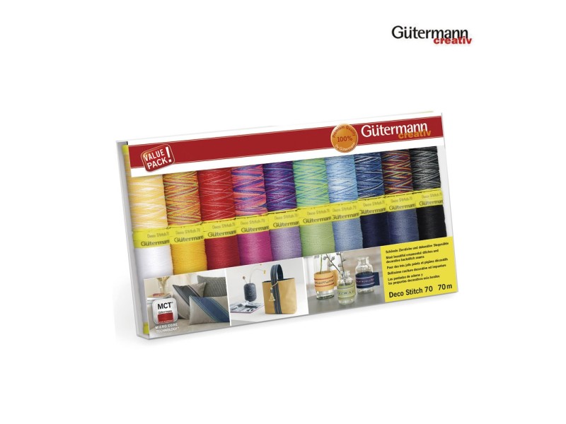 702165-1 SET 20 DECO STITCH 70 70 M