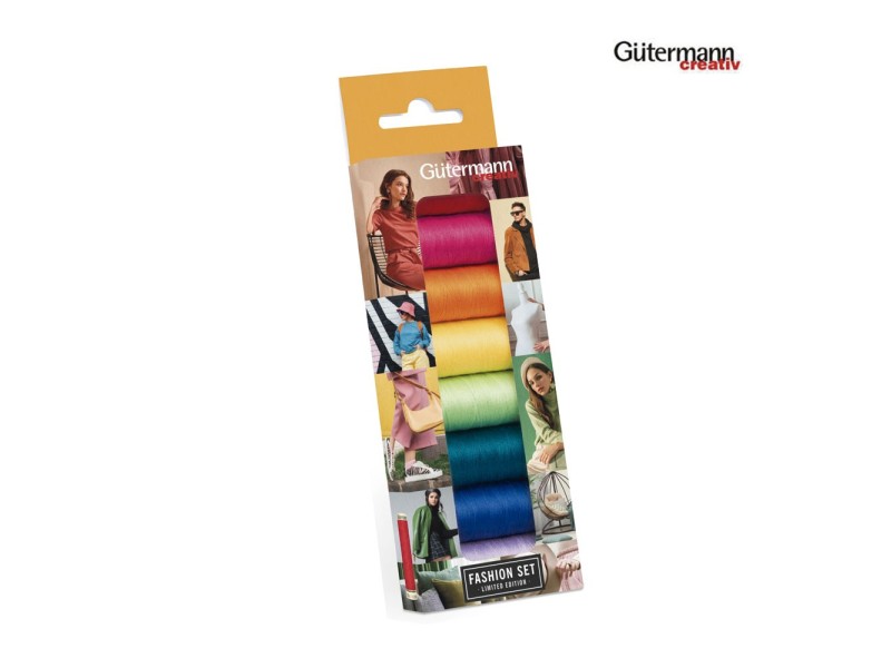 734030-1 SEWING SET FASHION SEW-ALL THREAD 100M/8